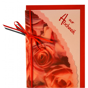 Zur Hochzeit Rose