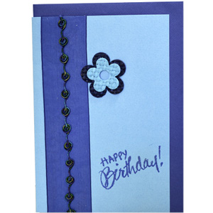 Happy Birthday blau